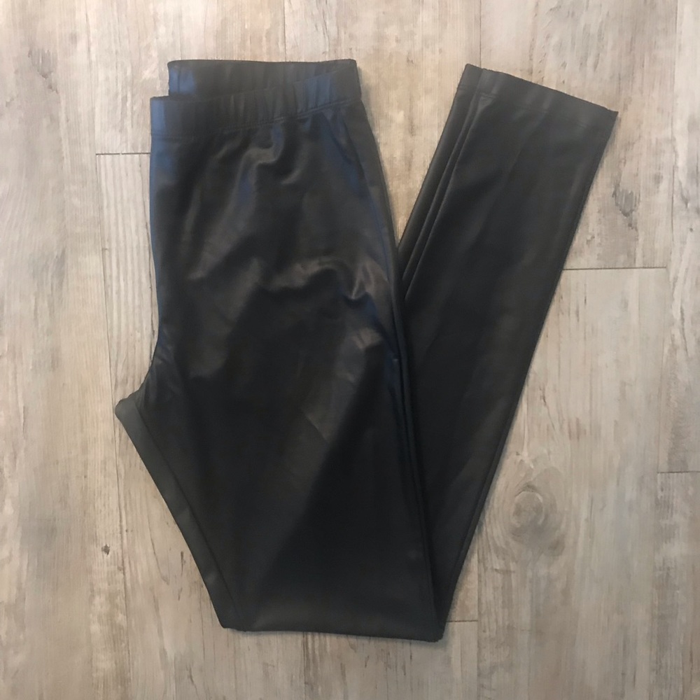 HM Faux Leather Leggings